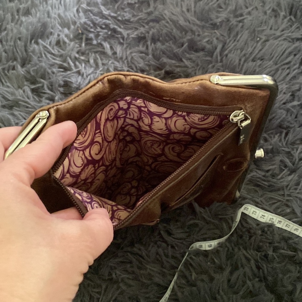 HOBO Brown Leather Clutch - Picture 5 of 10